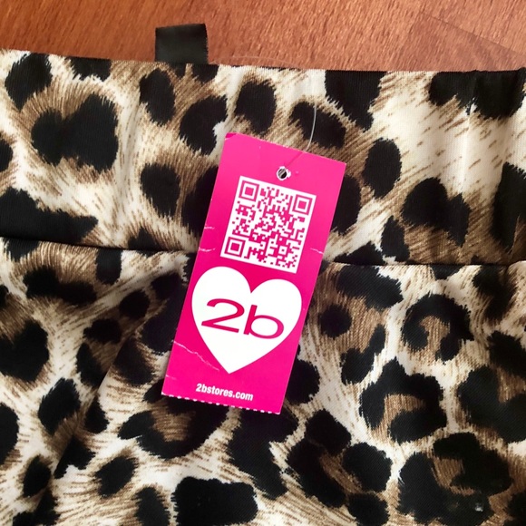 2b Bebe Leopard Skirt - Picture 2 of 4